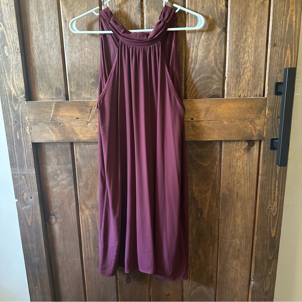 Lush Brand New With Tags Wine (maroon) Colored Dress Size XS
